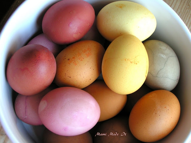 Natürlich Eier färben - Dying eggs naturally