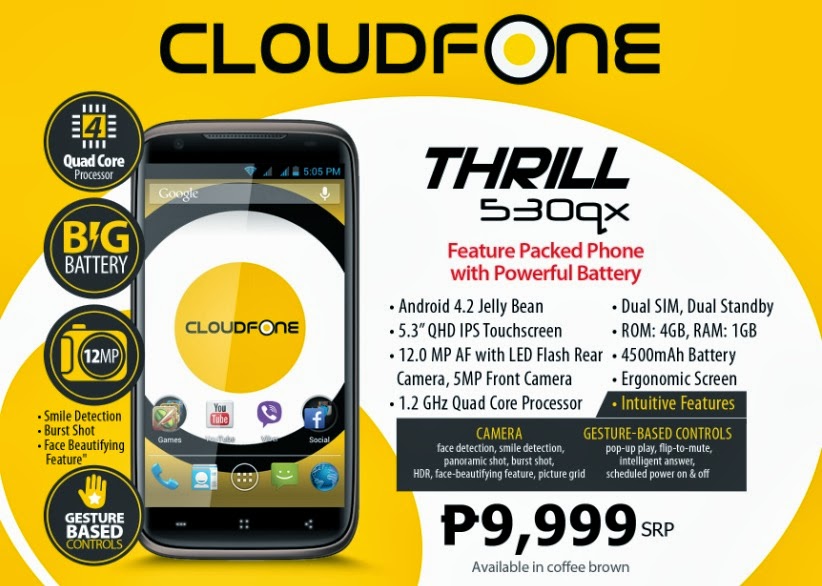 CloudFone Thrill 530qx