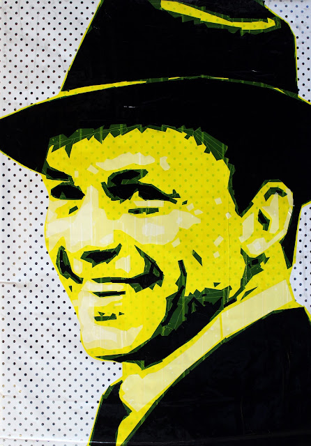  Frank Sinatra    art   artist Sonya   Bronya Benigeler israeli contemporary modern street painting