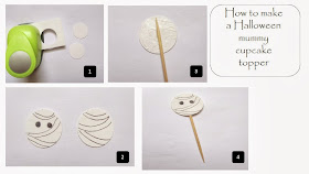 Halloween cupcake toppers