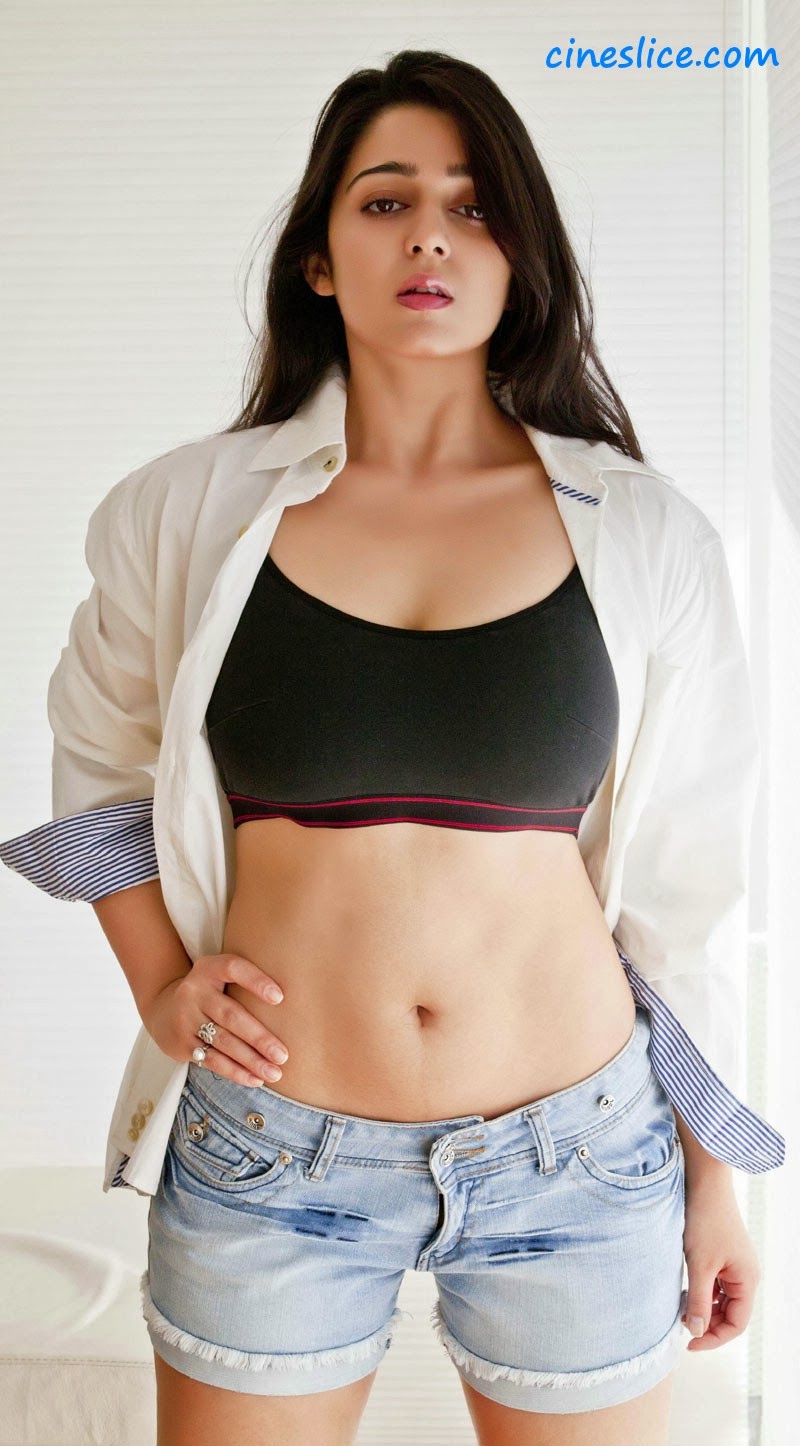 Charmi+Latest+Hot+Navel+Photoshoot+(1).j