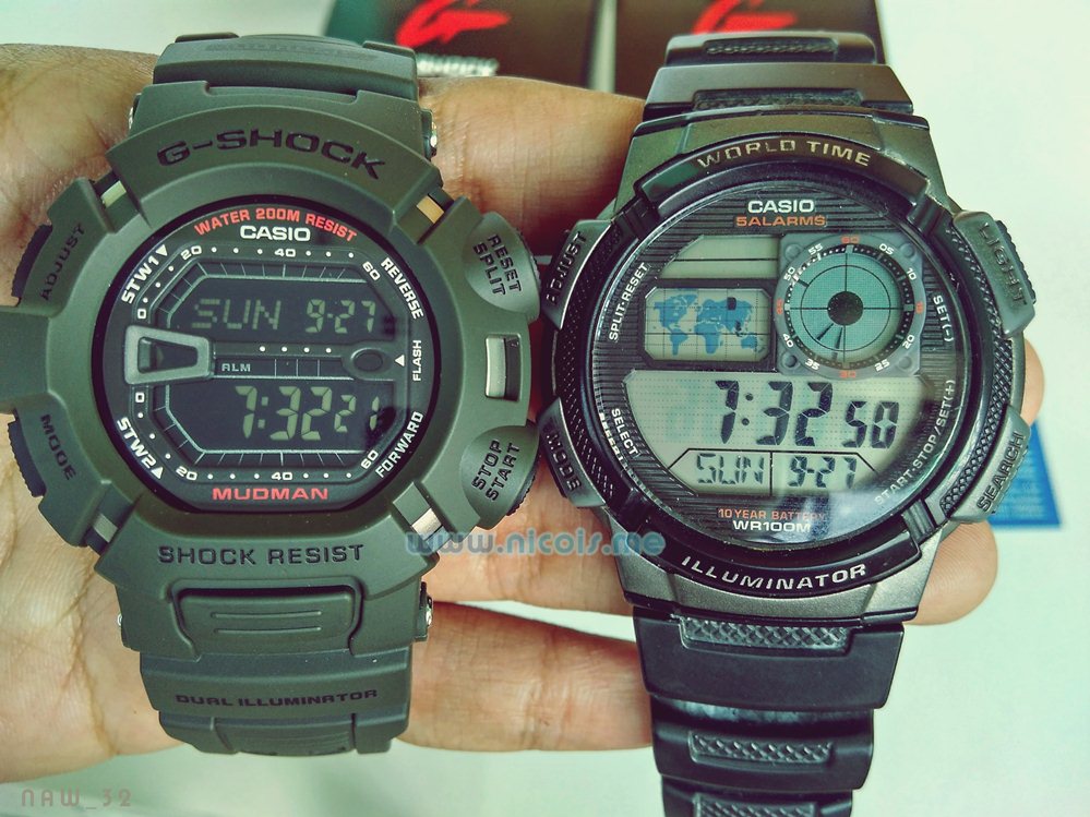 Review Jam Casio G-shock G-9000 3VDR Mudman - NAW_32