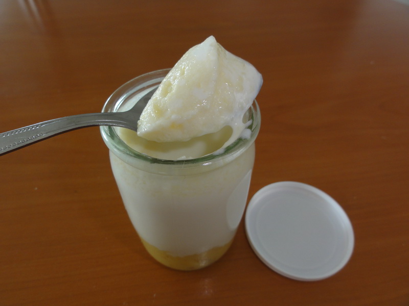 La cuisine de Kittie Yaourts à la compote de pommes