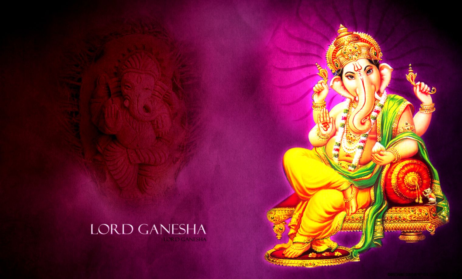 Lord Ganesha HD Wallpaper For Desktop Wallpaper