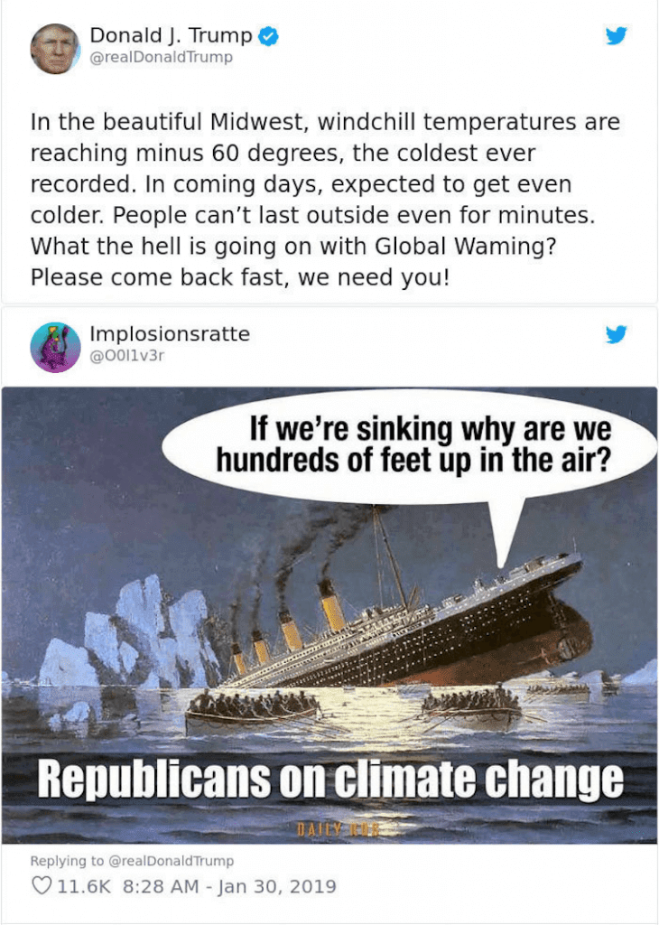 16 Hilariously Honest Replies To Those Who Don't Believe Climate Change Is Happening