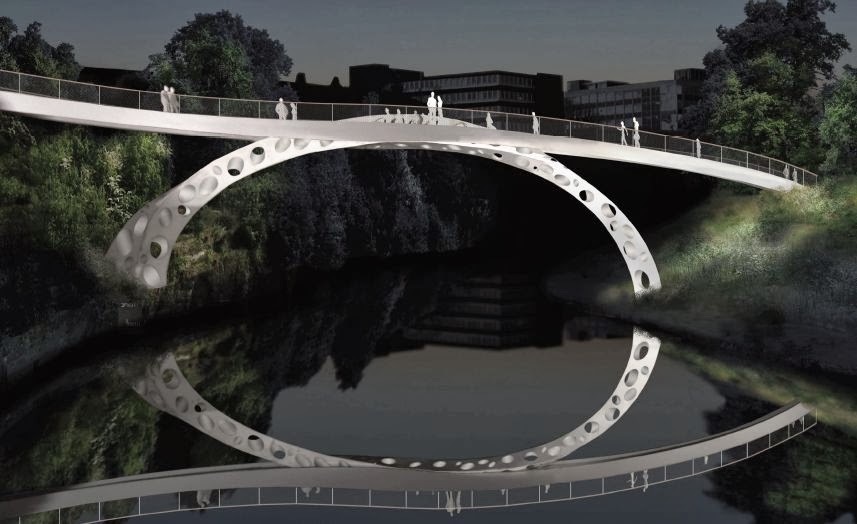 The Happy Pontist Salford Meadows bridge design contest winner revealed