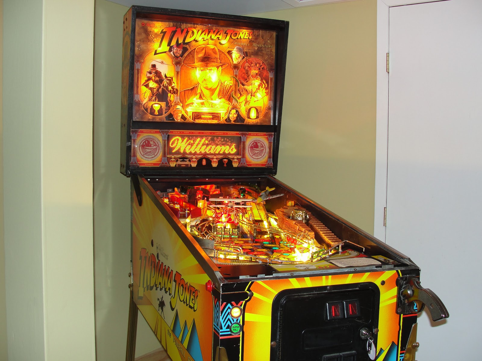 Guscade Williams Indiana Jones The Pinball Adventure 1993