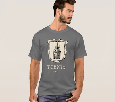 Tornio 1621 - t-paita - Torniopaita 