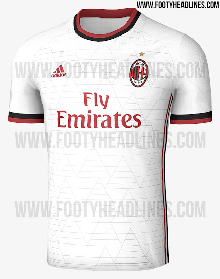 uniforme del ac milan 2018