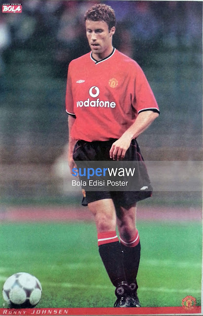 Poster Ronny Johnsen (Manchester United)