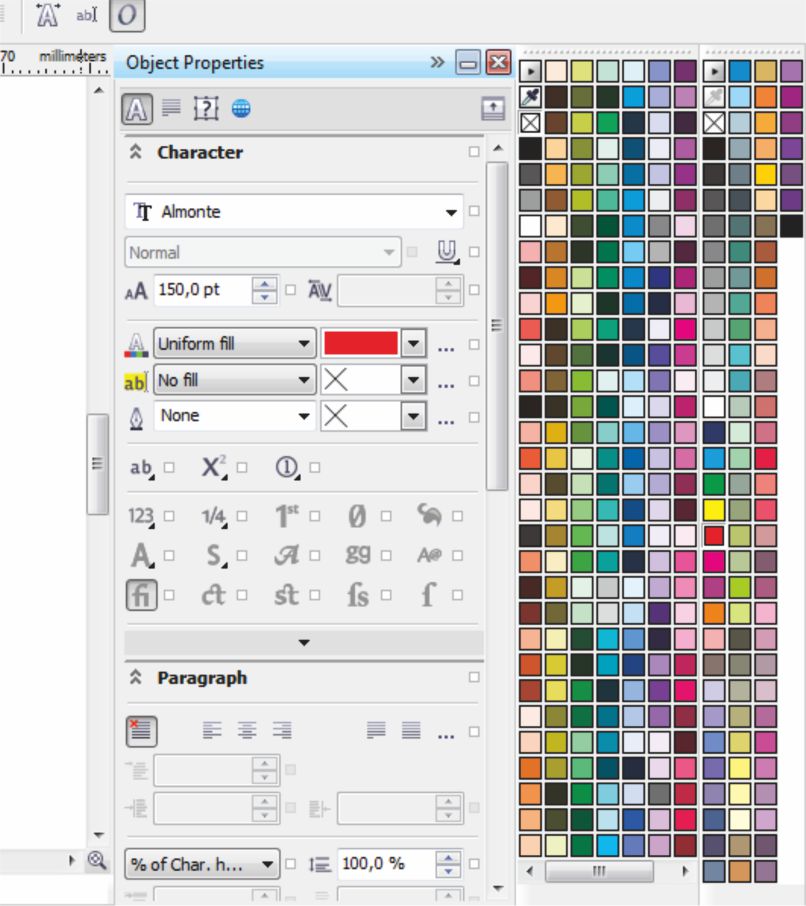 Inilah Cara Membuat Tulisan Dengan Efek Garis Putus Putus Di Coreldraw