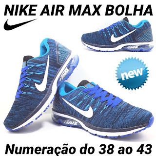 tenis nike air max 2017 bolha ar gel
