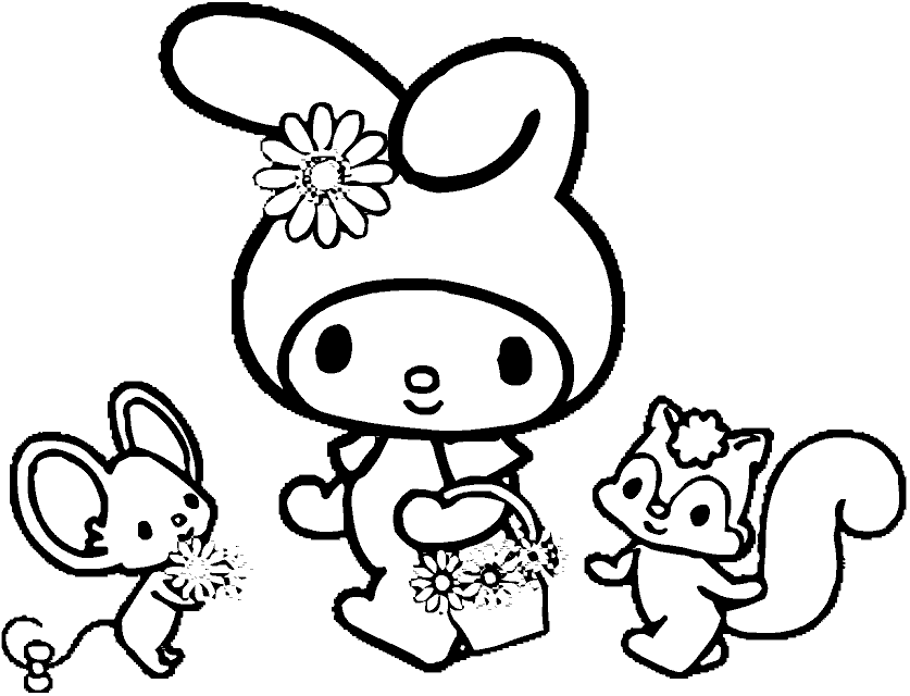 Coloring Pages Fun My Melody Coloring Pages Coloring Pages Fun My Melody Coloring Pages