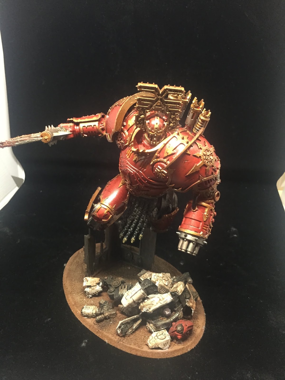 WeeMen Kytan Daemon Engine of Khorne