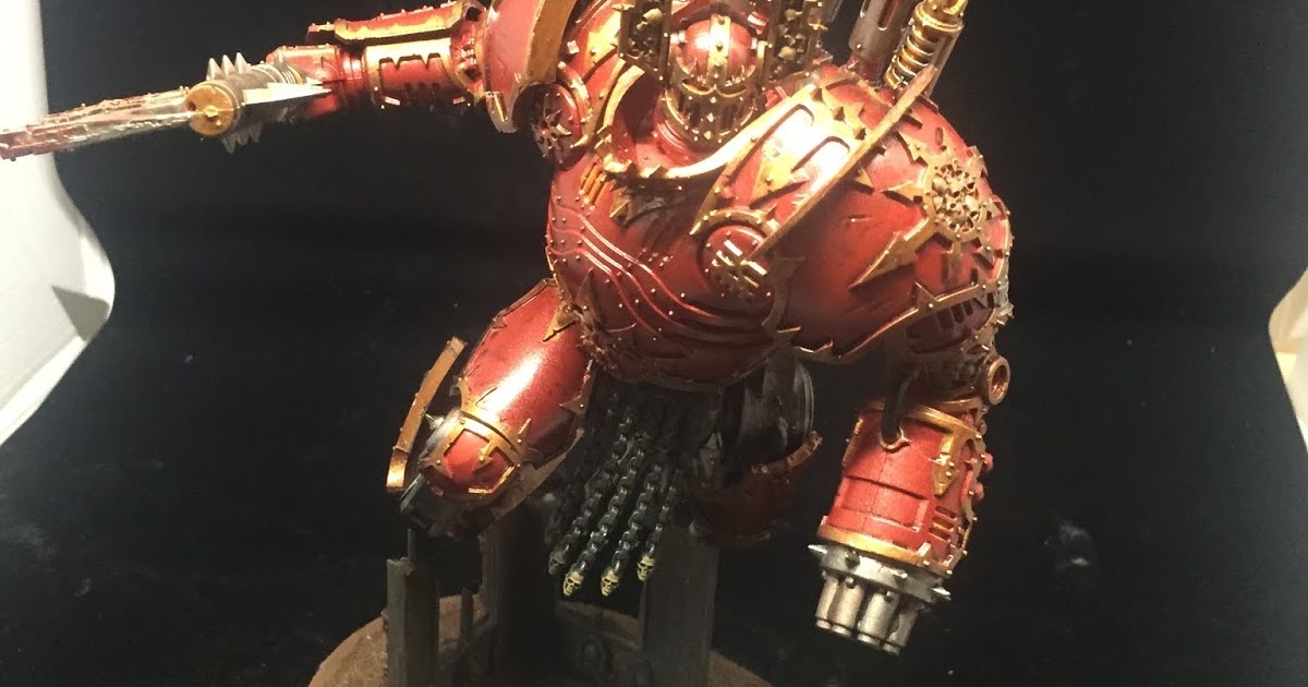 WeeMen Kytan Daemon Engine of Khorne