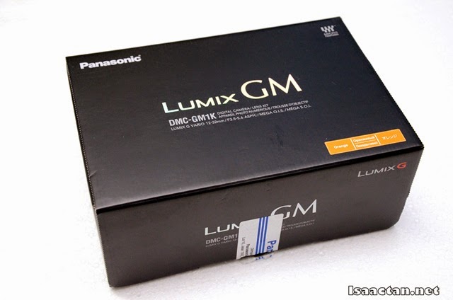 The Lumix DMC-GM1K packaging The Lumix DMC-GM1K packaging