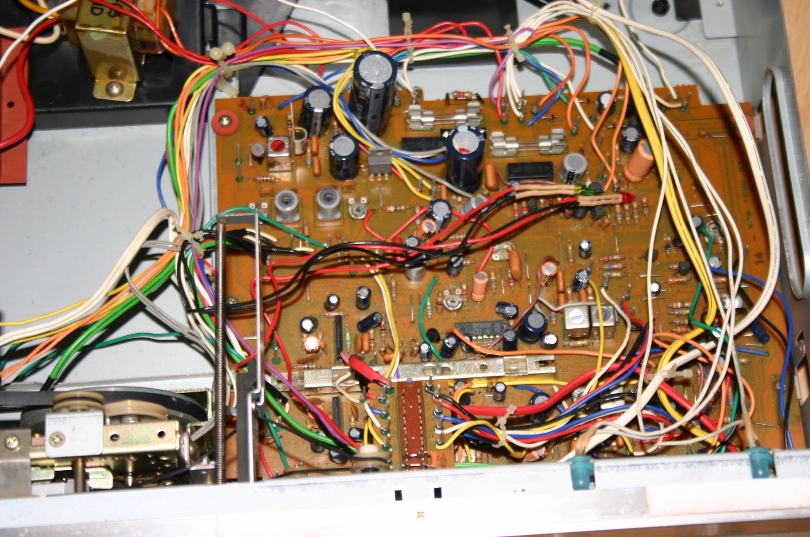 Electronics Repaired KENWOOD KX 630 Stereo Cassette Deck ( No sound output from Left channel)