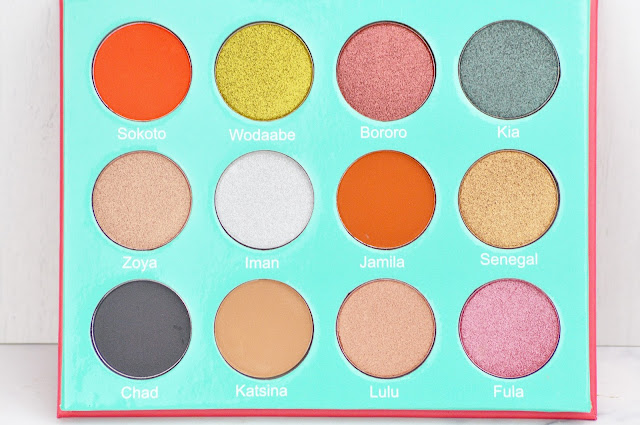 Juvia's Place 'The Saharan' Eyeshadow Palette Review & Swatches Lovelaughslipstick Blog