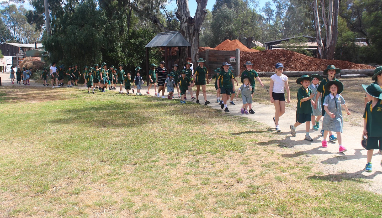 Gannawarra Walks to School Koondrook Primary School Steps Out to