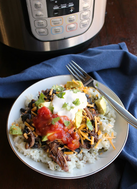 Salsa chicken is a great quick dinner when you make it in the instant pot. You can even start with dry black beans! Make some rice and get your favorite toppings ready while it cooks! Salsa chicken is a great quick dinner when you make it in the instant pot. You can even start with dry black beans! Make some rice and get your favorite toppings ready while it cooks!