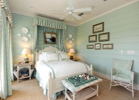aqua blue bedroom