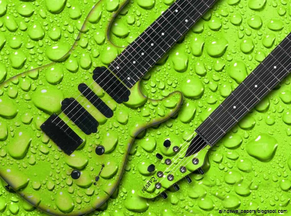 Water Guitar Wallpaper   ART Wallpaper