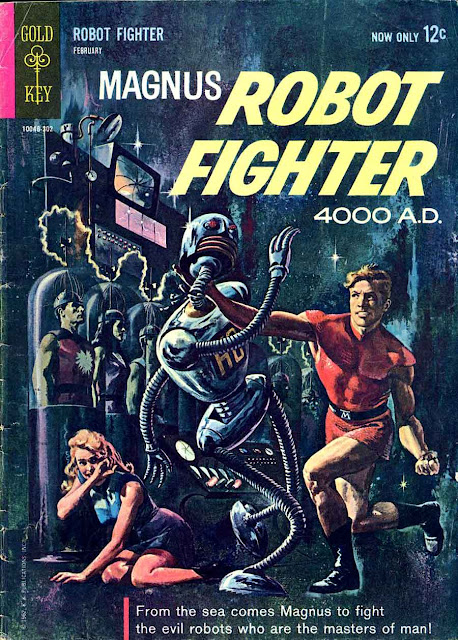 Magnus Robot Fighter v1 #1, 1963 cover - Origin and first appearance Magnus Robot Fighter Magnus Robot Fighter v1 #1, 1963 cover - Origin and first appearance Magnus Robot Fighter