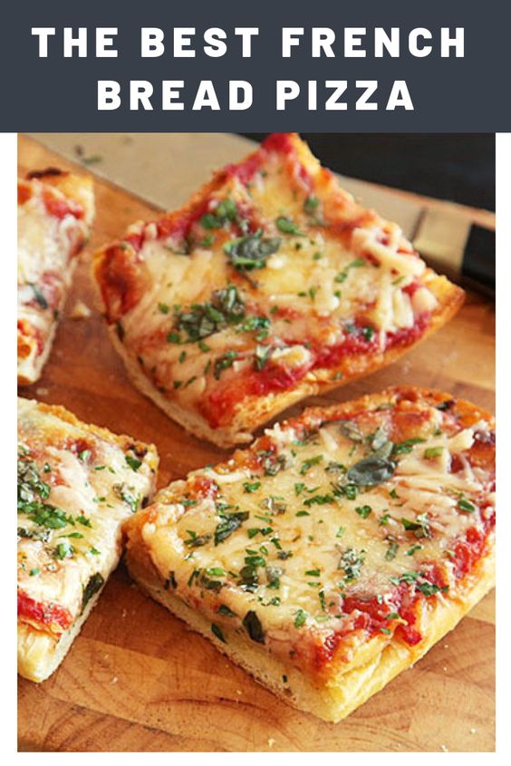 The Best French Bread Pizza Recipe