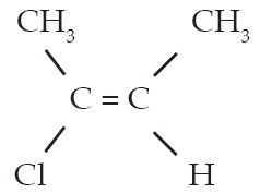 Tuliskan isomer cis-tran dari senyawa 2-butena