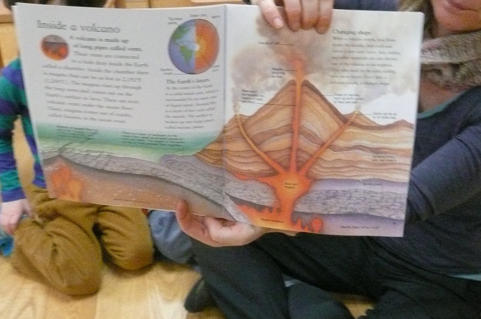 Montessori Teachings Volcano!!!!!