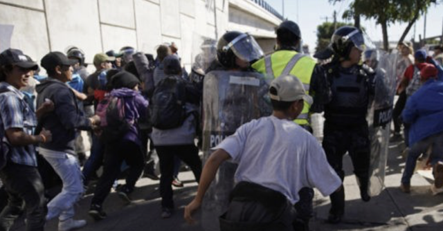 San Diego Port of Entry Shut Down as Migrants Rush Border