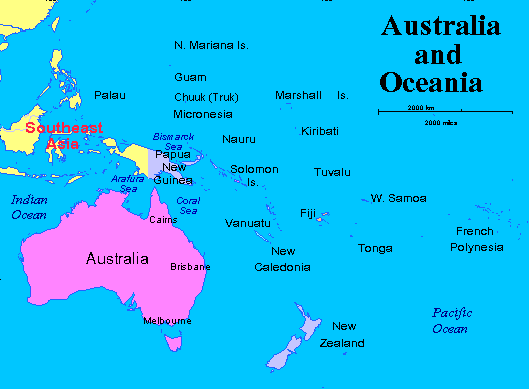 Australia and oceania