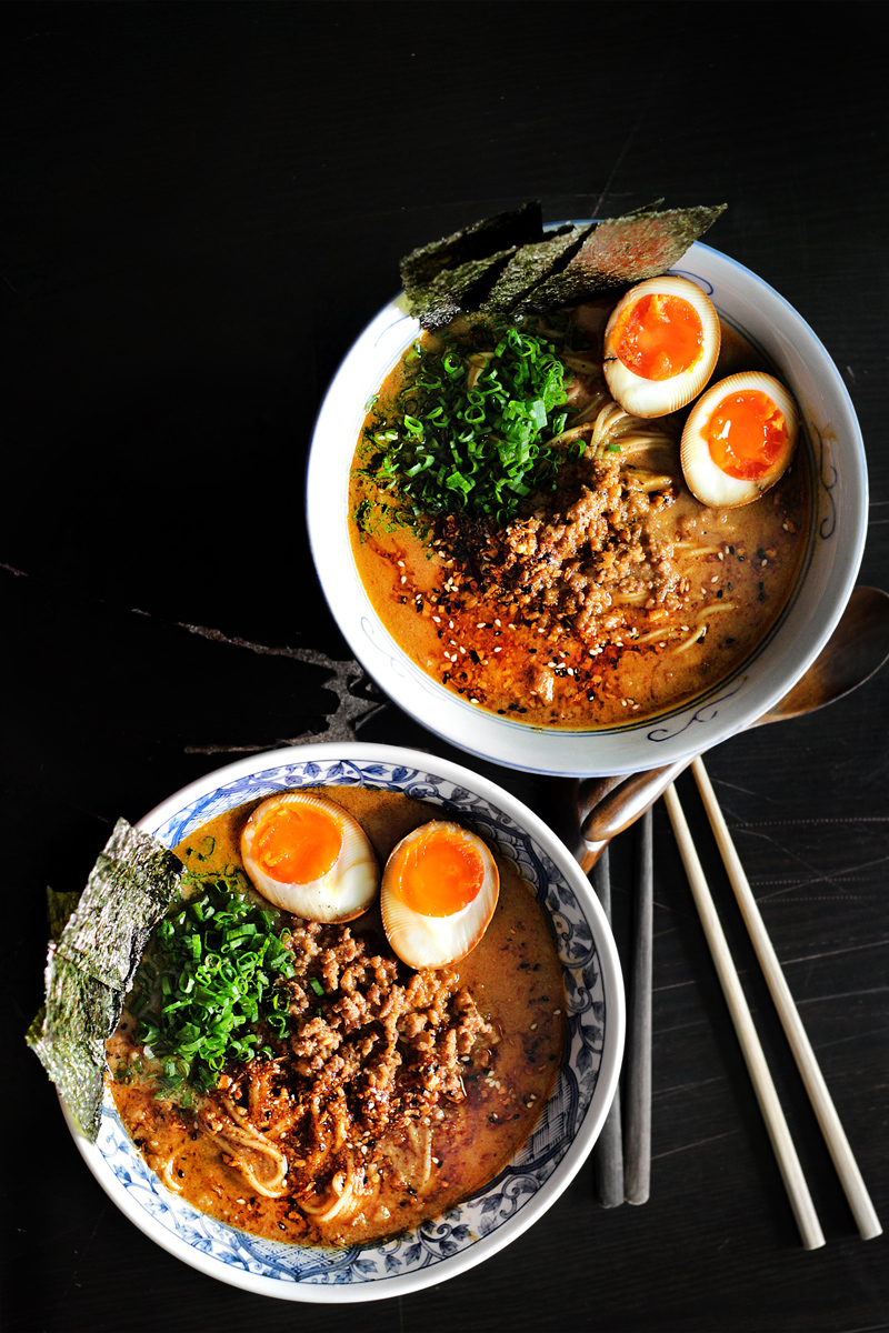 [Japanese Recipes] Spicy Miso Ramen - Express - All Asian Recipes For You