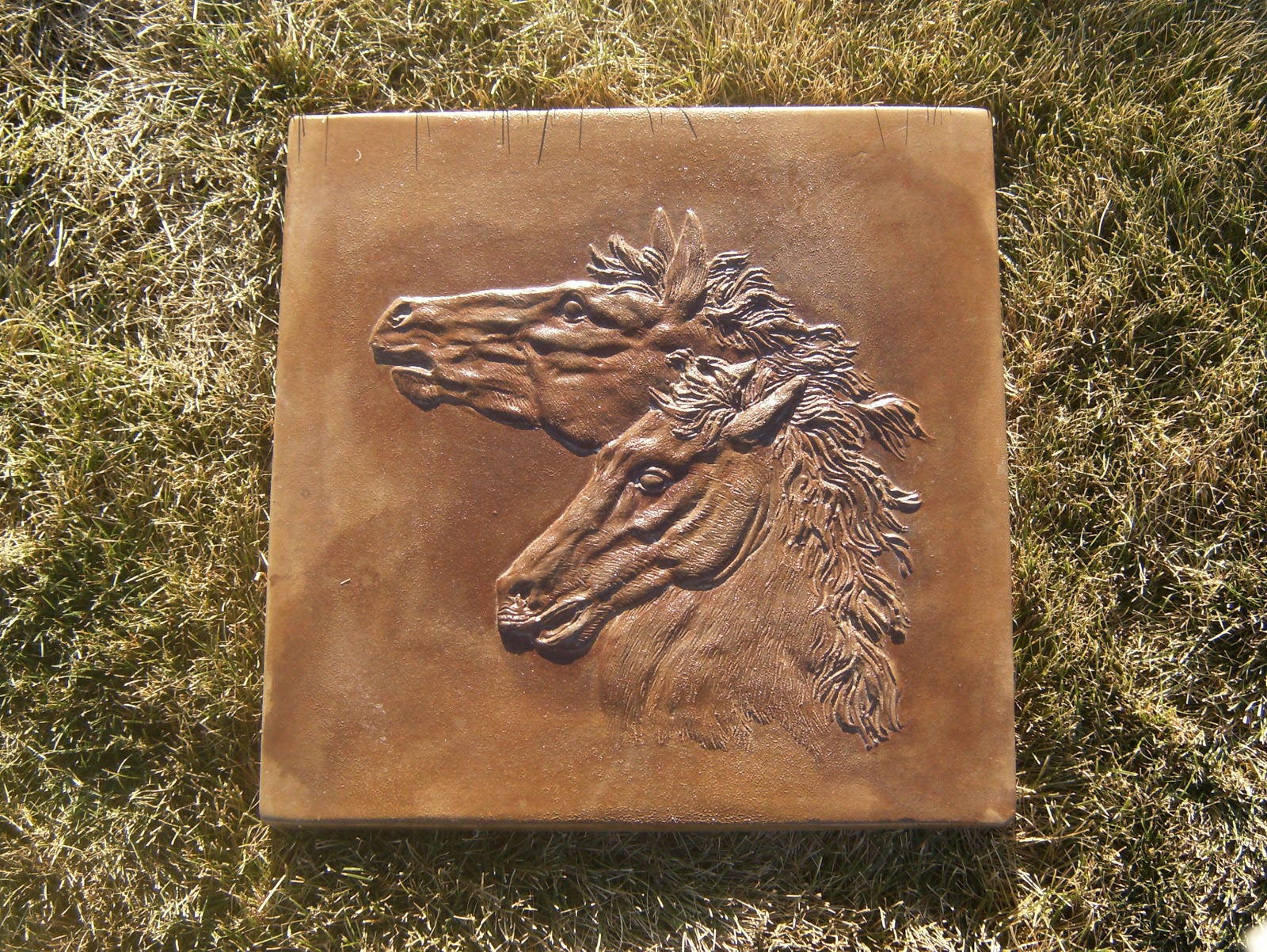 concrete yard decor STEPPING STONES