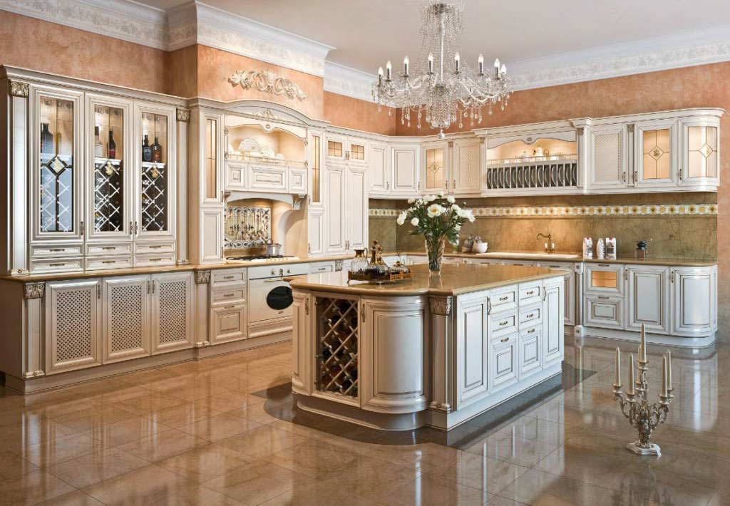 luxury Italian kitchen decor 2019 - top tips and photos