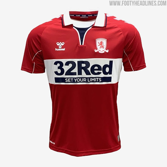 Middlesbrough 20-21 Home & Away Kits Released - Footy Headlines