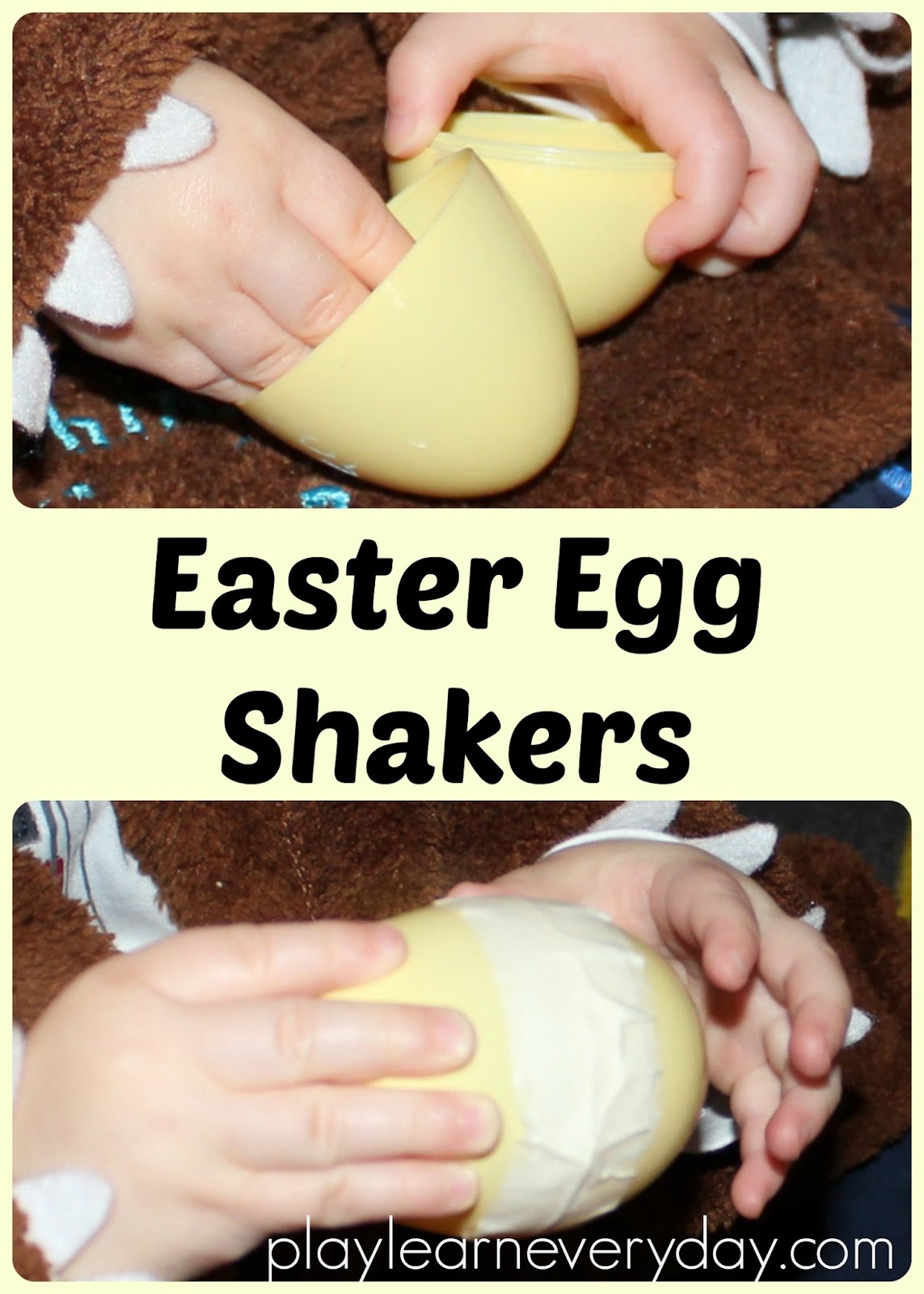 Easter Egg Shakers Play and Learn Every Day