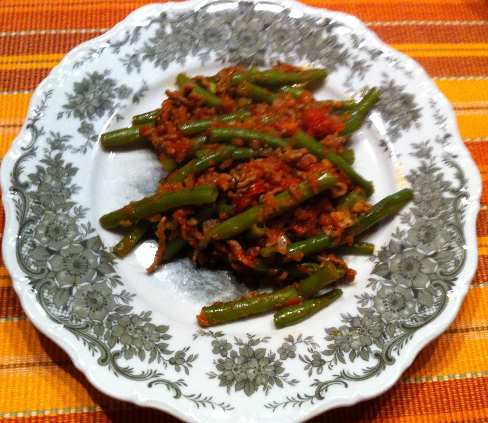 Wessels low carb Welt: Scharfe Grüne-Bohnen-Pfanne Wessels low carb Welt: Scharfe Grüne-Bohnen-Pfanne