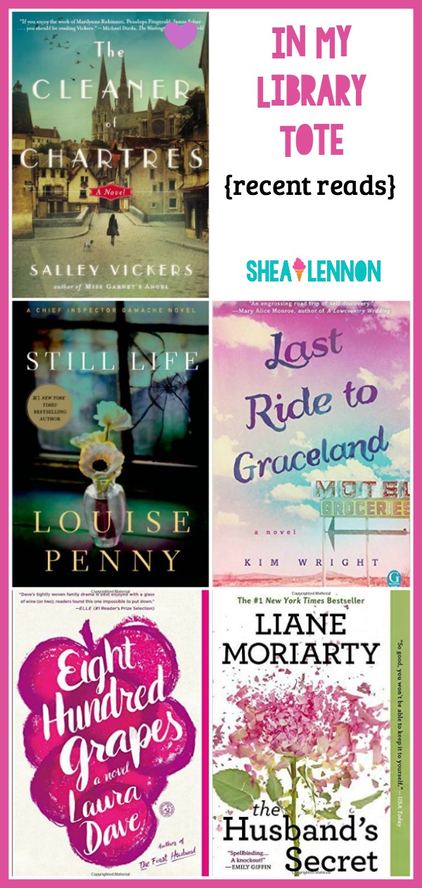 Need a new book to read? Here are a few that I've recently enjoyed. Click through to read my reviews and see which one was my favorite. 