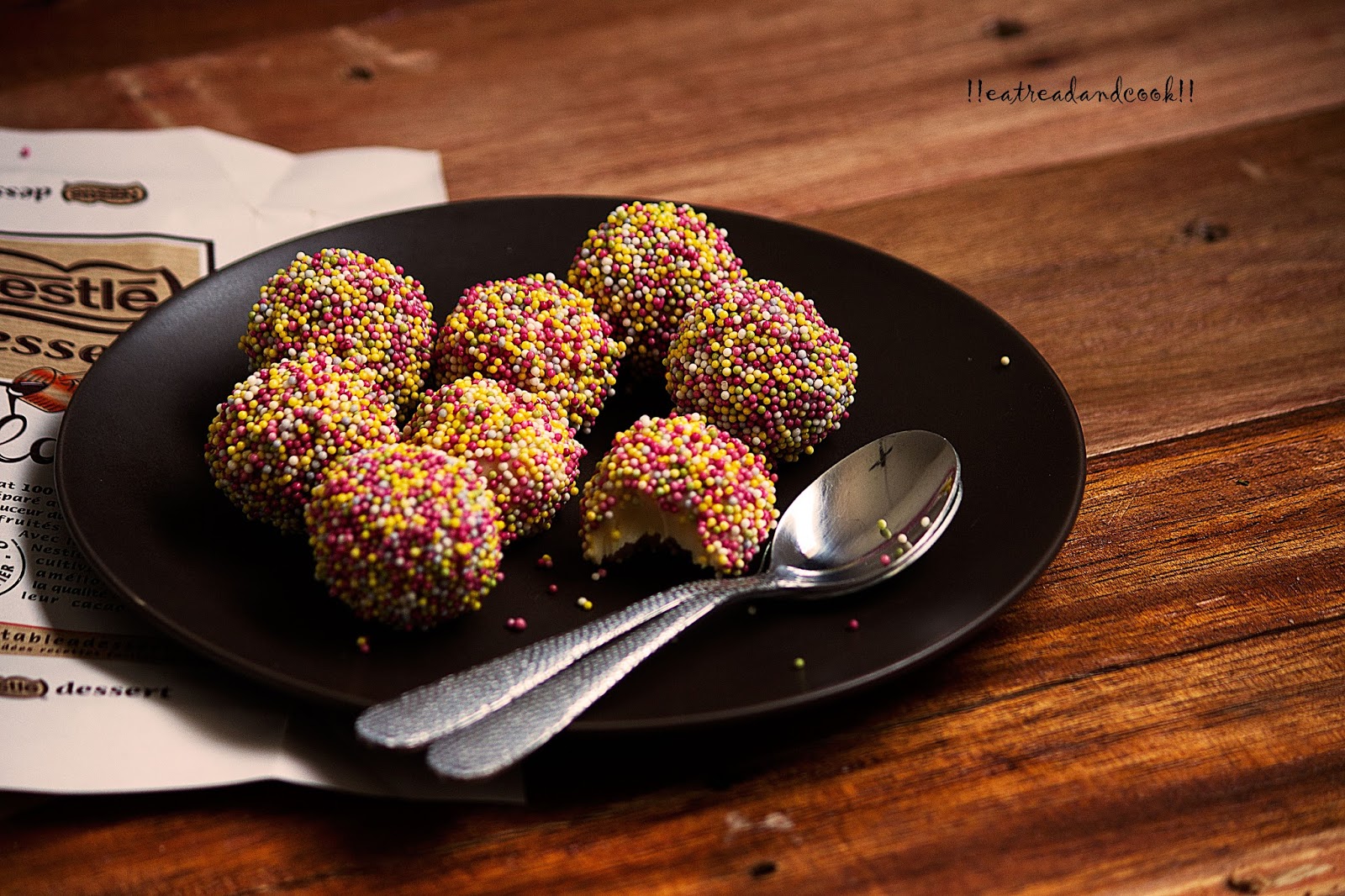 White Chocolate Truffle Two Ways