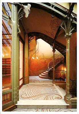 Stairway of Hôtel Tassel