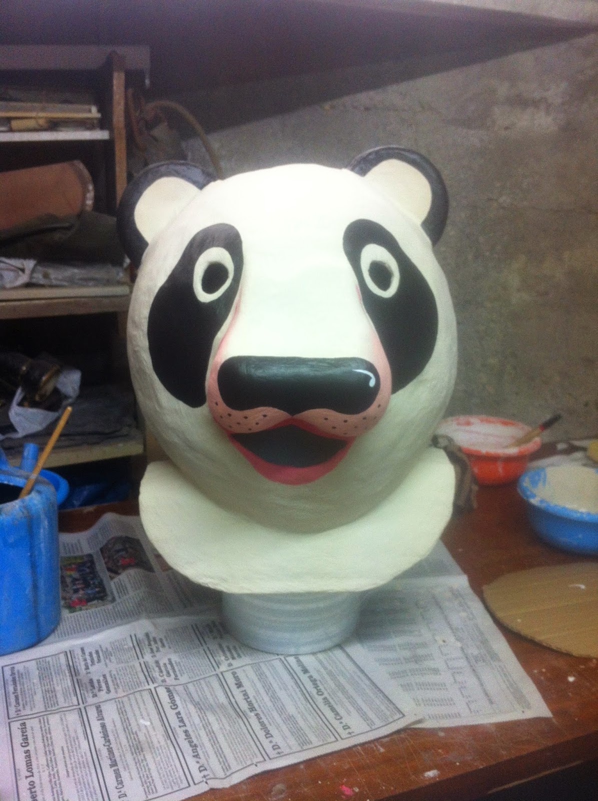 cabezudo oso panda