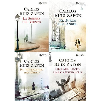 Tetralogía El Cementerio De Los Libros Olvidados Carlos Ruiz Zafón La Dimensión Amarilla