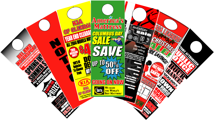 Custom Packaging Product Boxes Door Hangers From Vistaprint Are