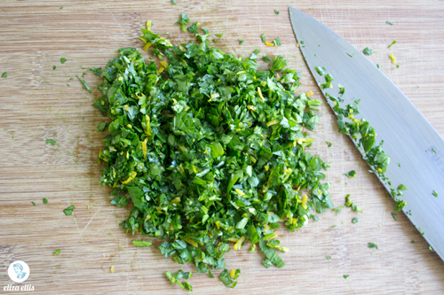 Simple Gremolata by Eliza Ellis