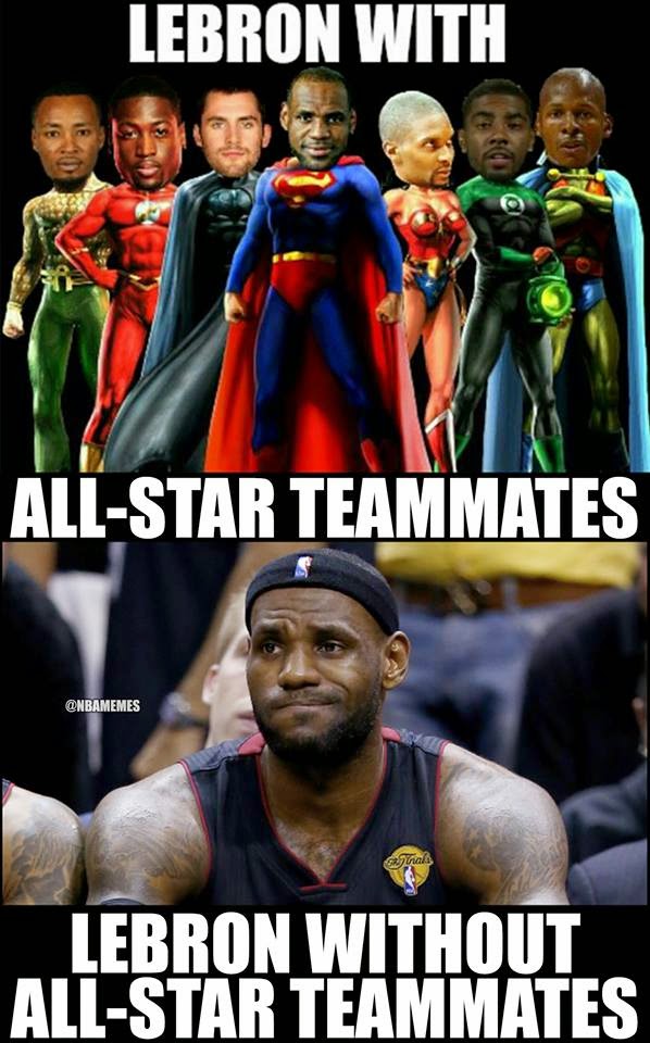 Funny Basketball Memes About Lebron