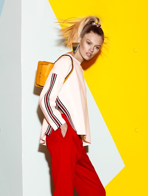 Fashion Model @ Maggie Laine by Simon Upton for ELLE US, September 2015 