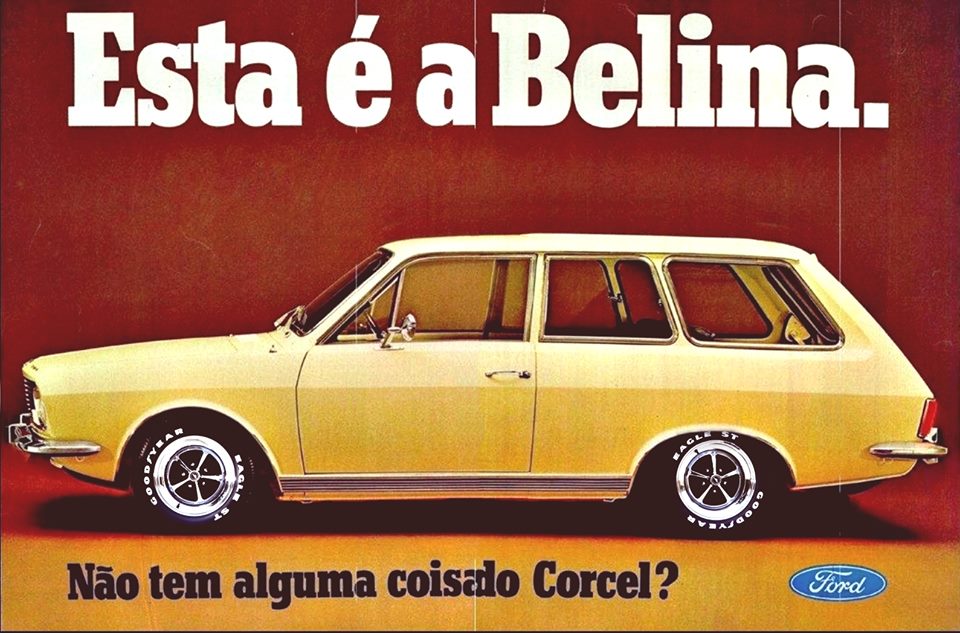 belina ford 1970 propagandas