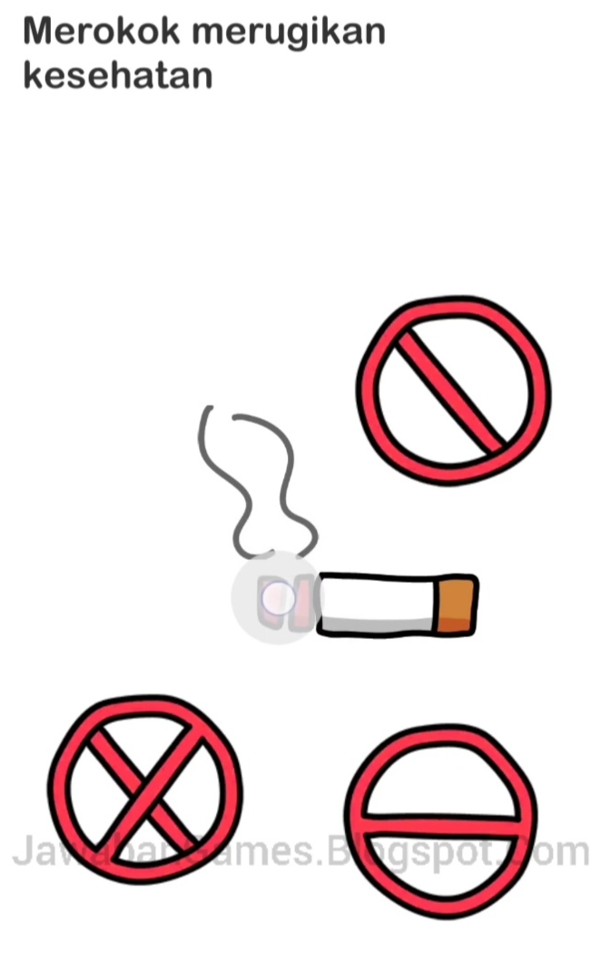 Brain Out Level 21 Merokok Merugikan Kesehatan (Terbaru 2021)