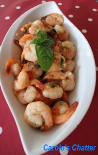 Garlic Prawns Indian Style by Carole's Chatter